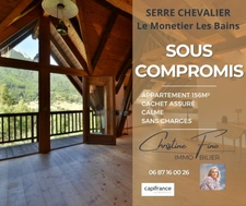 SEERE CHEVALIER- LE MONETIER LES BAINS Appartement en triplex 