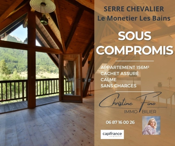 SEERE CHEVALIER- LE MONETIER LES BAINS Appartement en triplex 