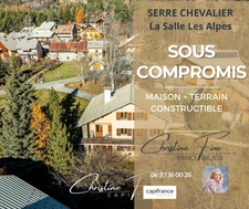 SERRE CHEVALIER - LA SALLE LES ALPES Maison à fort potentiel