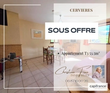 CERVIERES - Appartement T3 à la magnifique vue sur les montagnes