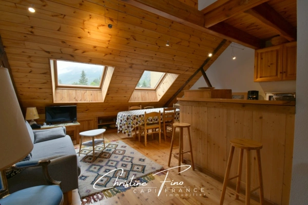 SERRE CHEVALIER LES GUIBERTES- Appartement T3 + mezzanine sans charges   