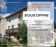 SERRE CHEVALIER-LES GUIBERTES appartement T5 rénové