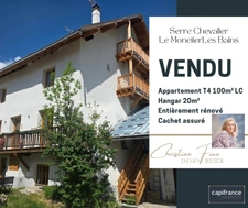 SERRE CHEVALIER-LES GUIBERTES appartement T5 rénové