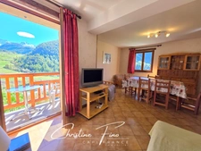 CERVIERES - Set of 2 two-bedroom apartments with magnificent mountain views
