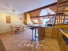 SERRE CHEVALIER-LA SALLE LES ALPES: 2 apartments in the village center