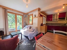 SERRE CHEVALIER LE MONETIER LES BAINS T2+CM en rez de jardin