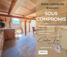 SERRE CHEVALIER - BRIANCON APPARTEMENT COSY