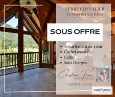 SEERE CHEVALIER- LE MONETIER LES BAINS Appartement en triplex 