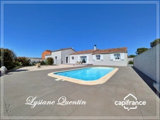 PROCHE NARBONNE, MAGNIFIQUE VILLA DE PLAIN-PIED D'ENVIRON 134 M² AVEC GARAGE DE 40M²