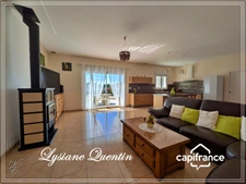 PROCHE NARBONNE, MAGNIFIQUE VILLA DE PLAIN-PIED D'ENVIRON 134 M² AVEC GARAGE DE 40M²