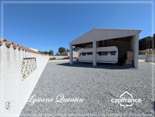 PROCHE NARBONNE, MAGNIFIQUE VILLA DE PLAIN-PIED D'ENVIRON 134 M² AVEC GARAGE DE 40M²
