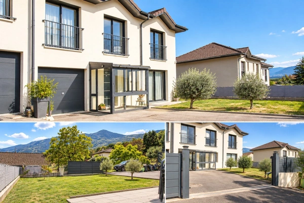 Villa contemporaine de maçon 6 pièces (2023) – 115 m² à Farges (01550)