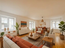 Appartement 118 m² : vaste séjour de 32 m², 3 chambres, cave, grenier et garage en plein centre de VIRE (14)