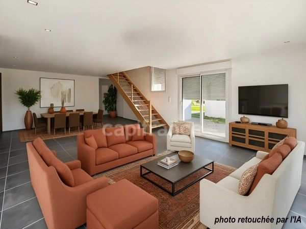 Maison contemporaine neuve – 144 m² –Terrain de 760 m² 