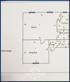 Appartement à vendre T2 pièces POITIERS, Centre-ville/Plateau, Libre
