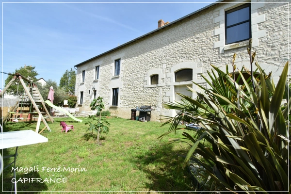 Maison de bourg à vendre 4 pièces SUD TOURAINE(37)