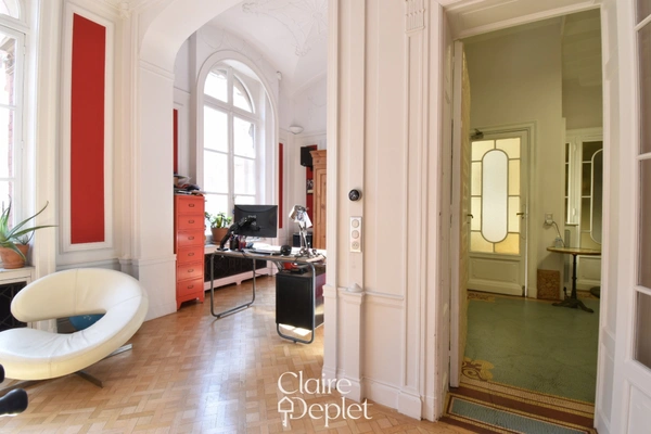 Maison bourgeoise 325 m² – 6 chambres – Parc Jean-Baptiste Lebas