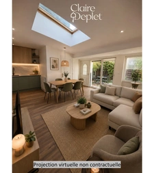 T2 esprit maison avec jardin-terrasse