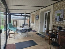 Maison de caractère de 153m2 en pierre avec piscine à VAUNAC (24)