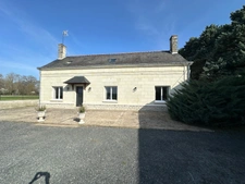 Maison - Longére à vendre 6 pièces VILLEBERNIER (49400) - restauration compléte 156m² et 8960m²