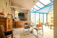 Maison de ville de caractère à vendre 5 pièces SAUMUR (49) - Pierre de tuffeaux- 160m²- 3 chambres - Centre ville au calme
