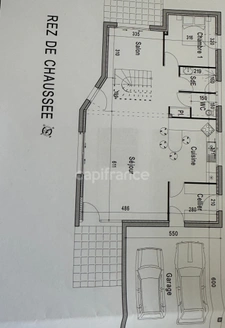 Maison à vendre 5 chambres - vie de plain-pied - jardin 1200m² - à 3 minutes de Doué-la-Fontaine
