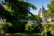 Propriete d'exception à vendre à SAUMUR (49400)  Panorama d'exception sur le château et la Loire - 328m² - 2278m²-piscine