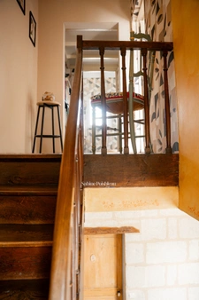 Maison de ville de caractère à vendre 5 pièces SAUMUR (49) - Pierre de tuffeaux- 160m²- 3 chambres - Centre ville au calme