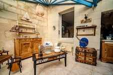 Maison de ville de caractère à vendre 5 pièces SAUMUR (49) - Pierre de tuffeaux- 160m²- 3 chambres - Centre ville au calme