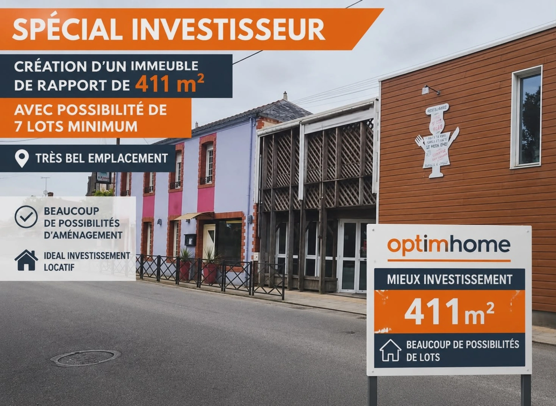 Immeuble 411 m² · à Machecoul Saint Meme · 411 m² · 273 000 €