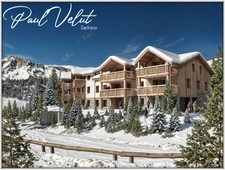 T2 cabine, garage, cellier, à Huez Village – Vue panoramique, grand balcon et accès direct aux pistes