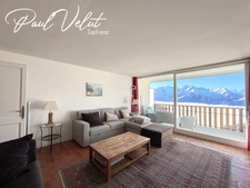 3-bedroom apartment with fireplace and panoramic view – Alpe d'Huez