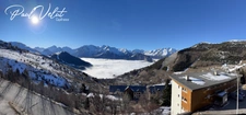 3-bedroom apartment with fireplace and panoramic view – Alpe d'Huez