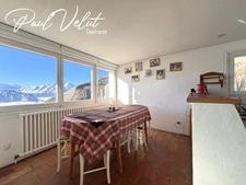 3-bedroom apartment with fireplace and panoramic view – Alpe d'Huez