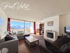 3-bedroom apartment with fireplace and panoramic view – Alpe d'Huez