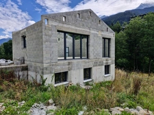 A VENDRE 2 CHALETS en cours de construction LES CONTAMINES MONTJOIE (74)