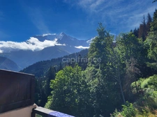 St Gervais(74) - Vue Mont Blanc 2 bed apartment with mezzanine