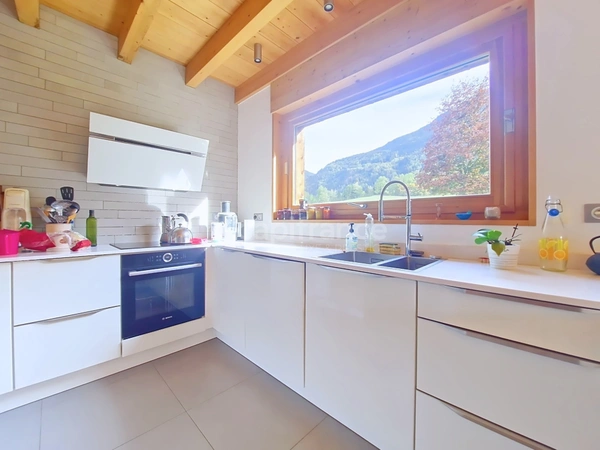 CHALET CONTEMPORAIN à vendre 6 pièces LES CONTAMINES MONTJOIE (74)