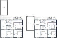 A VENDRE 2 CHALETS en cours de construction LES CONTAMINES MONTJOIE (74)