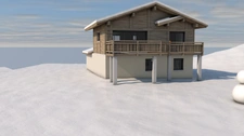 A VENDRE 2 CHALETS en cours de construction LES CONTAMINES MONTJOIE (74)