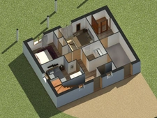 A VENDRE 2 CHALETS en cours de construction LES CONTAMINES MONTJOIE (74)
