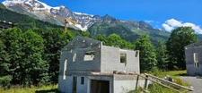 A VENDRE 2 CHALETS en cours de construction LES CONTAMINES MONTJOIE (74)
