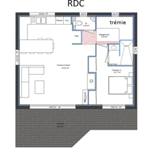 A VENDRE 2 CHALETS en cours de construction LES CONTAMINES MONTJOIE (74)