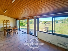 Maison 3 chambres, garage, jardin 3380m², puit, proche Pont du Casse