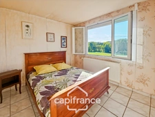 Maison 3 chambres, garage, jardin 3380m², puit, proche Pont du Casse