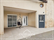 Maison en pierre pleine de charme 170 m², 4 chambres, un bureau, jardin clos, commodités et bus à pied