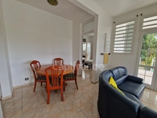 À LOUER – Appt meublé T3, 67 m², citerne, terrasse de 47 m² – Le Moule, Grands Fonds
