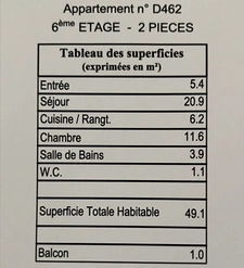 Appartement à vendre 2 pièces LA GARENNE COLOMBES (92)