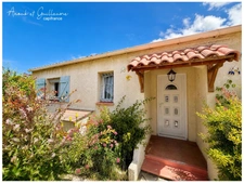 Exclusive - 65m² 3-room villa with swimming pool and garage - Roujan (34320)