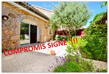 ? Maison en pierre de 170m² rénovée avec 2 cours proche CAPESTANG?